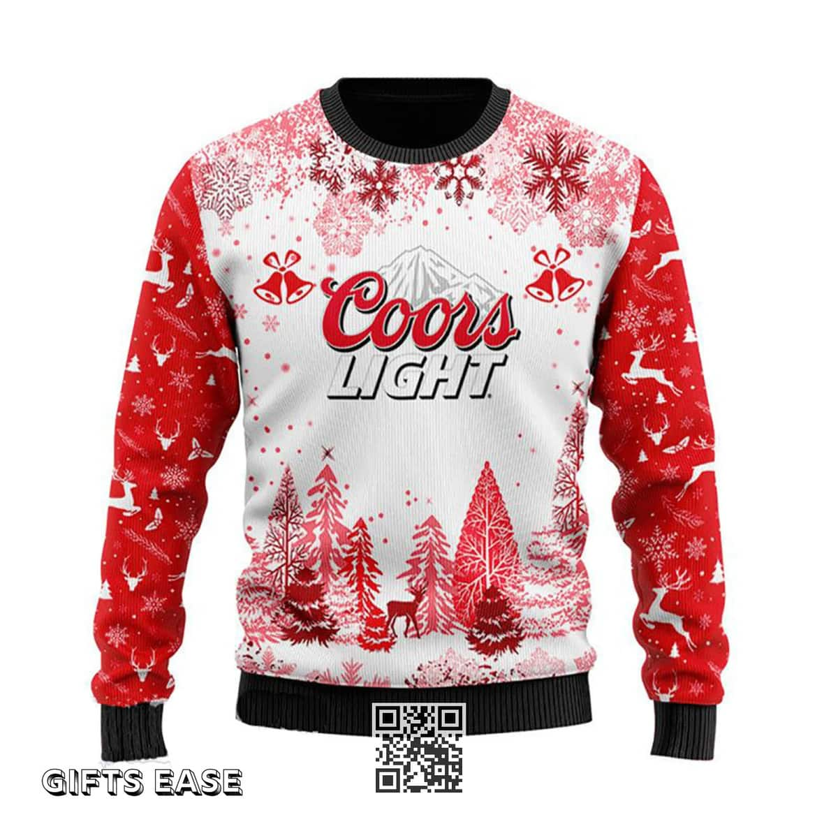 Coors Light Beer Ugly Christmas Sweater Gift For Daughter From Dad