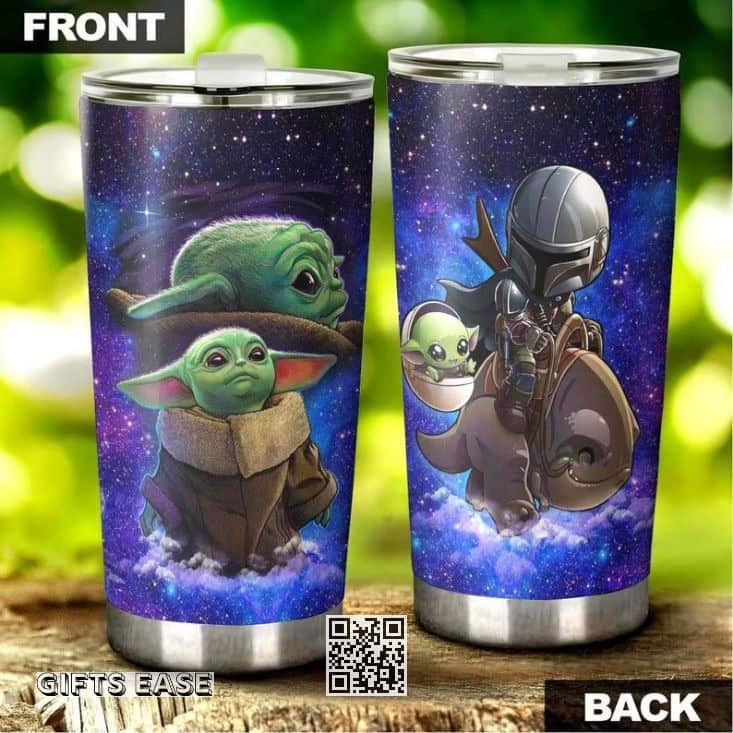 Baby Yoda Star Wars Tumbler Sky Gift For Best Friends 