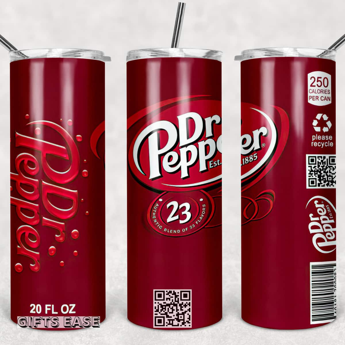 Red Dr Pepper Beer Tumbler Gift For Best Friends