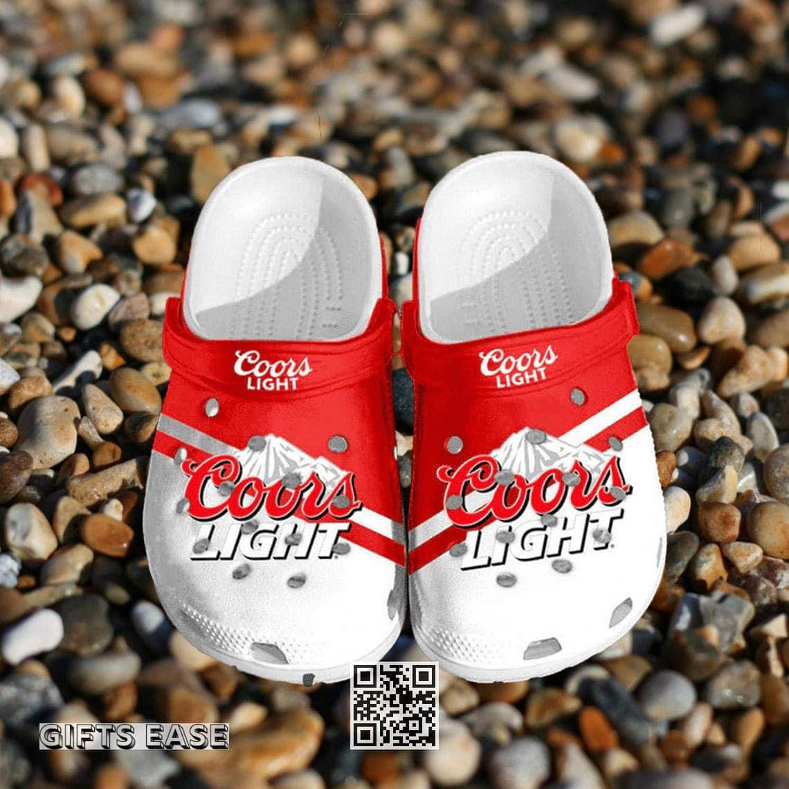 Coors Light Beer Crocs Clogs Christmas Gift Sandals