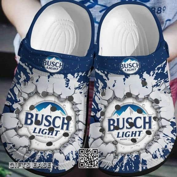 Busch Light Beer Crocs Clogs Cool Sandals Gift For Best Friends