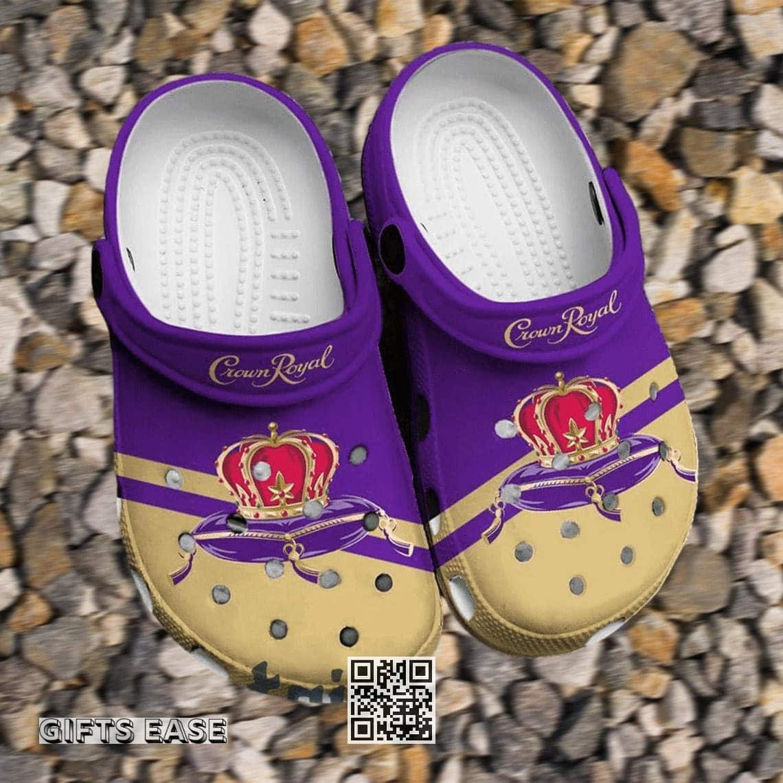 Crown Royal Crocs Clogs Whisky Lovers Gift Sandals