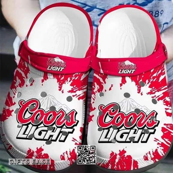 Coors Light Crocs Clogs Sandals Gift For Beer Drinkers