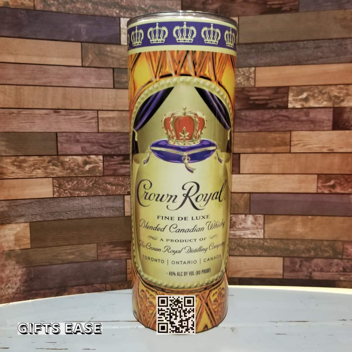 Vintage Crown Royal Tumbler Gift For Best Friends