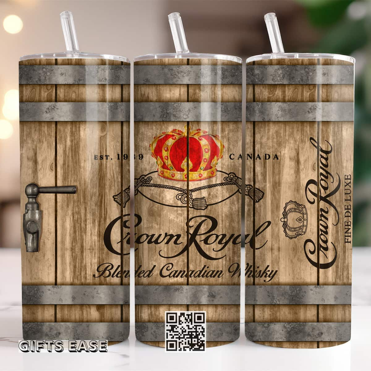 Crown Royal Tumbler Vintage Gift For Him