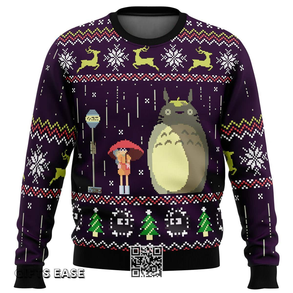 Studio Ghibli Totoro Mei Ugly Christmas Sweater