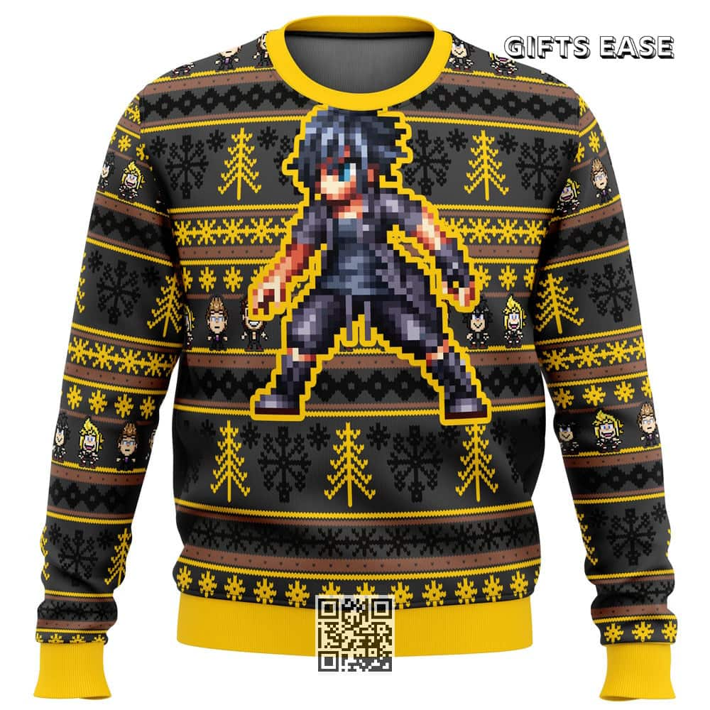 Final Fantasy Ugly Christmas Sweater Noctis Lucis Caelum