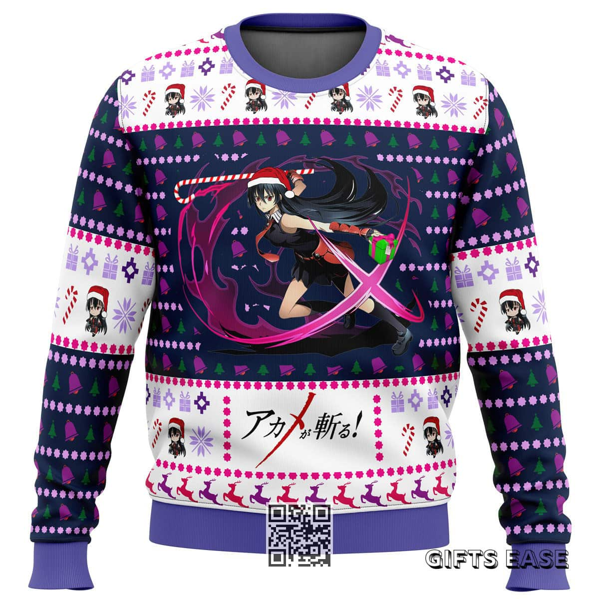 Akame Ga Kill Ugly Christmas Sweater Xmas Pattern