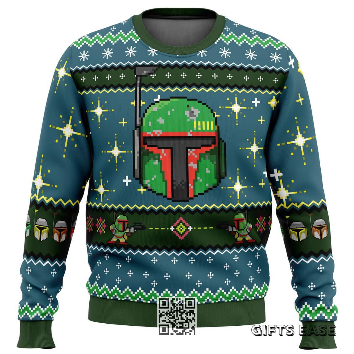 Star Wars Boba Fett Ugly Christmas Sweater