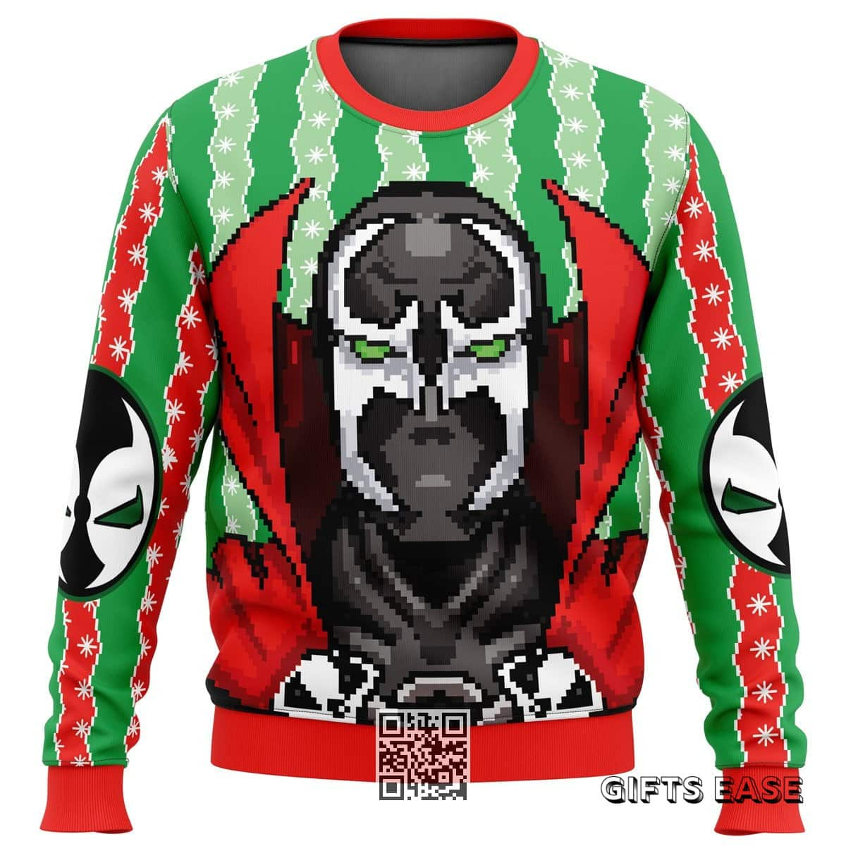 Red Green Spawn V2 Ugly Christmas Sweater