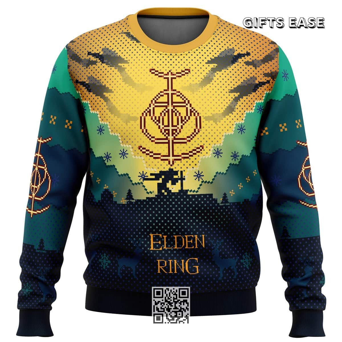 Elden Ring Ugly Christmas Sweater Winter Gift