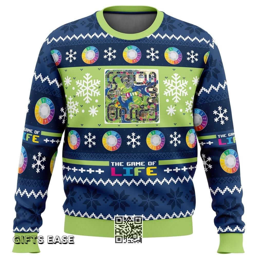 The Game Of Life Board Games Ugly Christmas Sweater