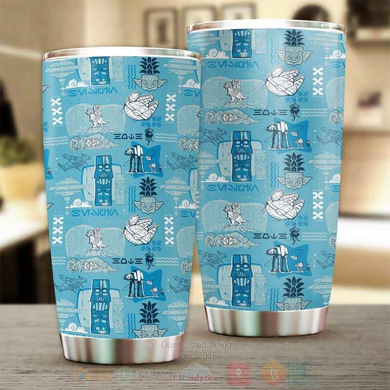 Blue Star Wars Tumbler