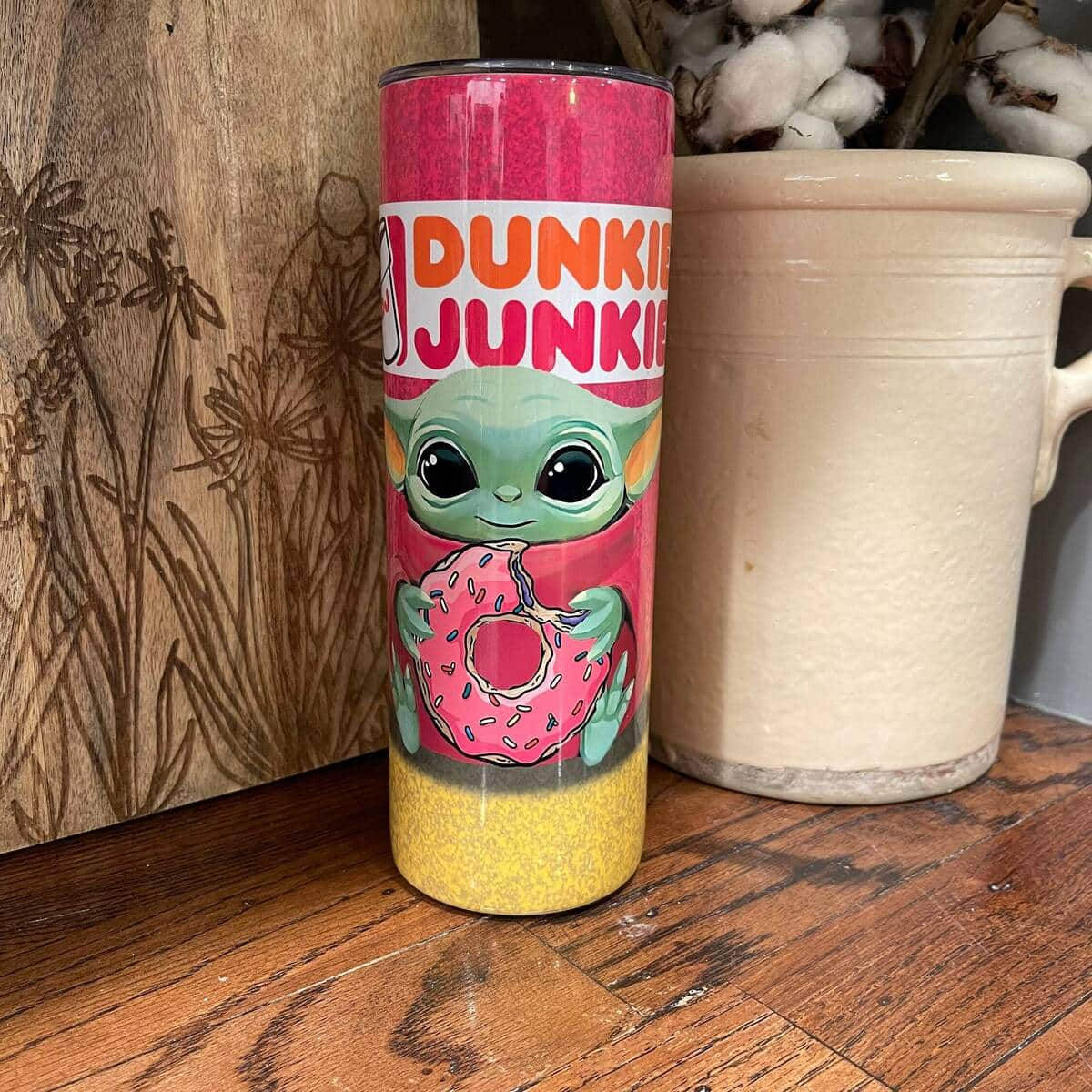 Baby Yoda Tumbler Dunkie Junkie