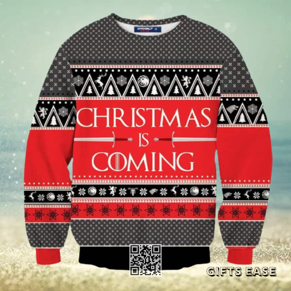 Christmas Is Coming Ugly Christmas Sweater