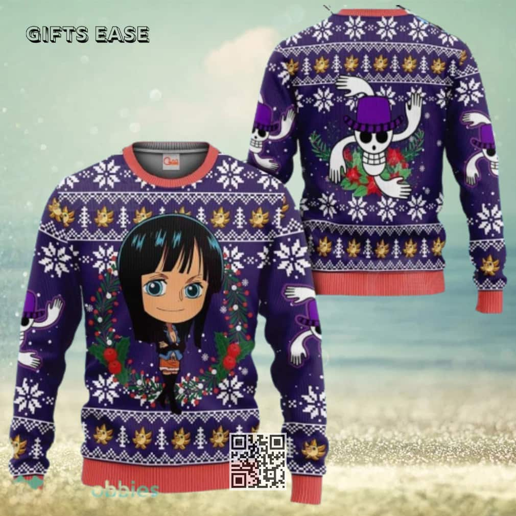 Nico Robin Ugly Christmas Sweater One Piece