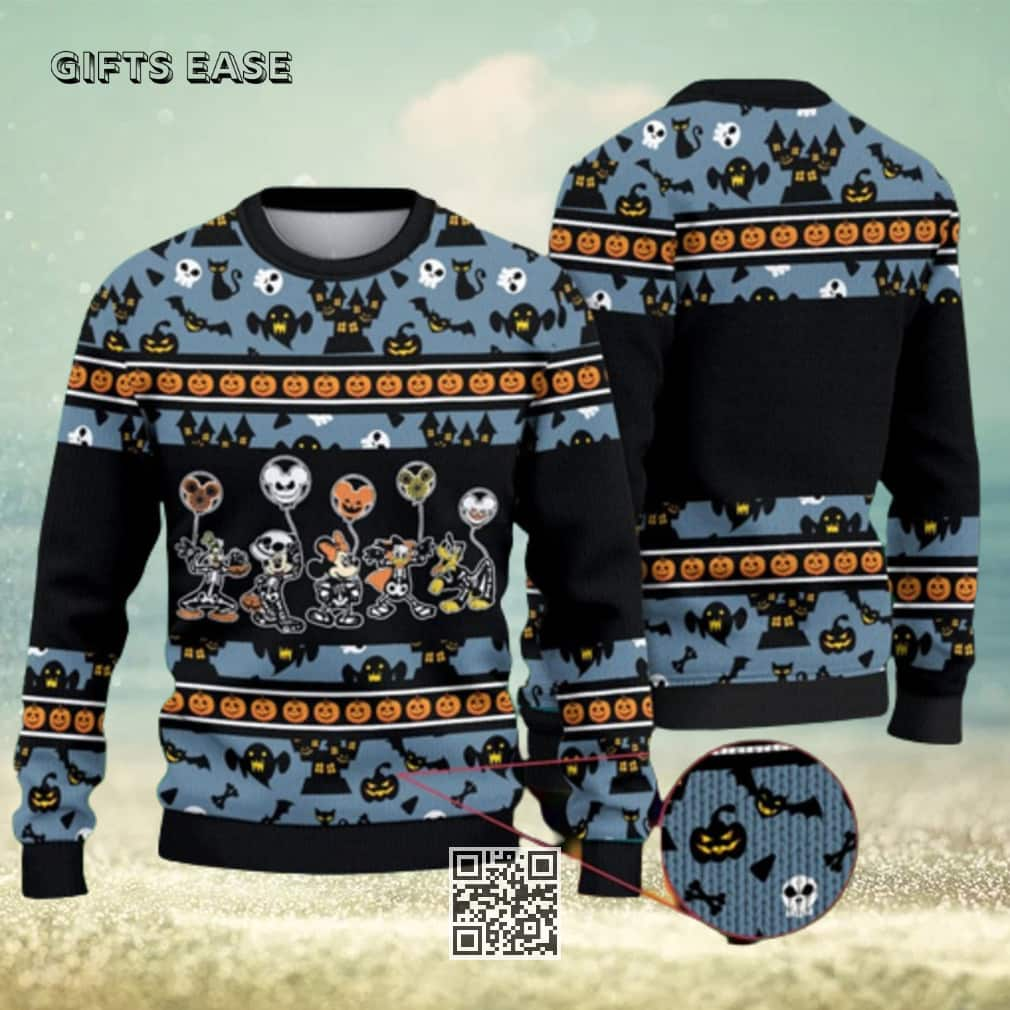 Disney Halloween Ugly Christmas Sweater