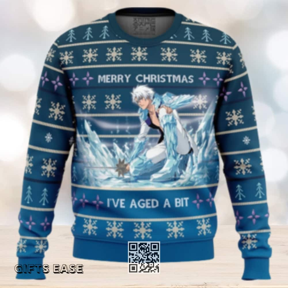 Toshiro Hitsugaya Ugly Christmas Sweater Bleach Thousand Year Blood War